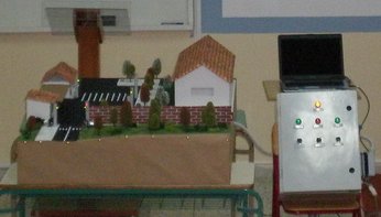 Έργο: Διαχείριση φαναριών και κεντρικής πύλης σχολικού συγκροτήματος μέσω PLC